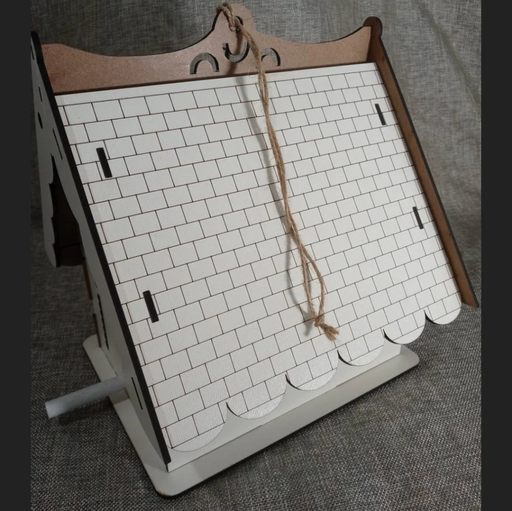 Cida's - home interior birdhouse ( WOODEN MDF)
